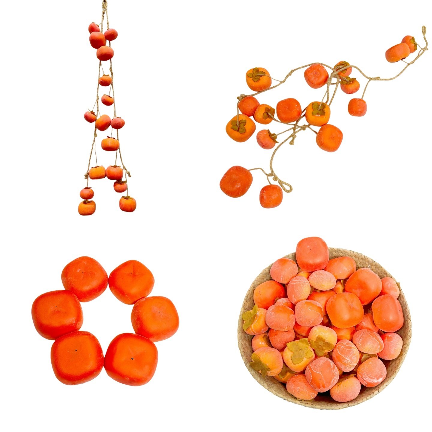 高级仿生柿子果墙面垂挂带霜柿子串挂件室内餐厅软装工程装饰果实,鲜花速递/花卉仿真/绿植园艺,仿真果蔬,淘宝优惠券,粉丝福利购,淘宝优惠卷