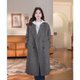双面羊毛大衣马甲两件套宽松气质百搭显瘦慵懒女装 冬季 上新
