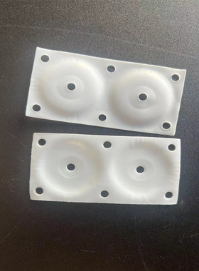 SYSTEC真空泵膜片四氟隔膜片进口特氟龙膜片抽气动泵40*76耐腐蚀