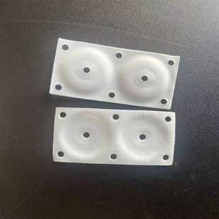 SYSTEC真空泵膜片四氟隔膜片进口特氟龙膜片抽气动泵40*76耐腐蚀