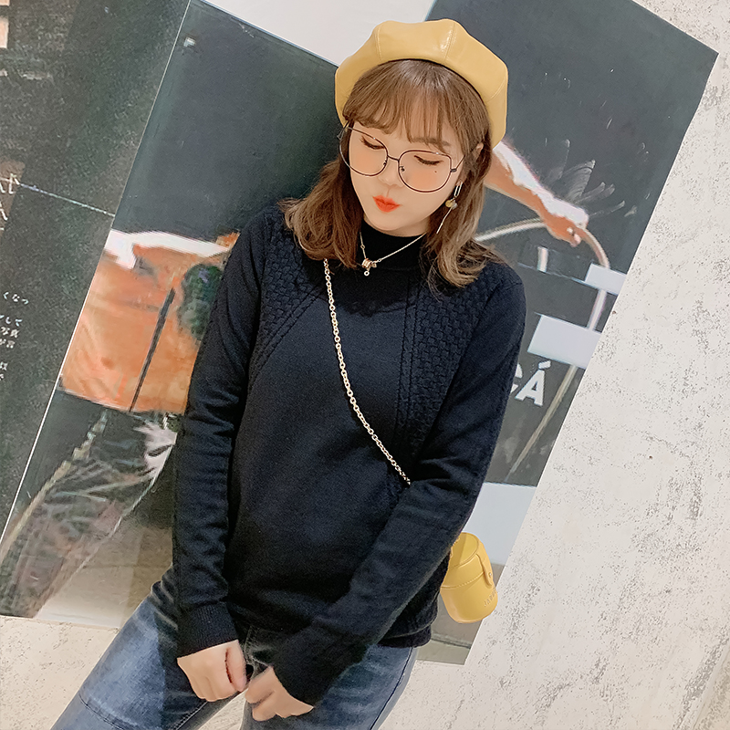 秋季2019新款大码女装胖妹妹mm毛衣12月01日最新优惠