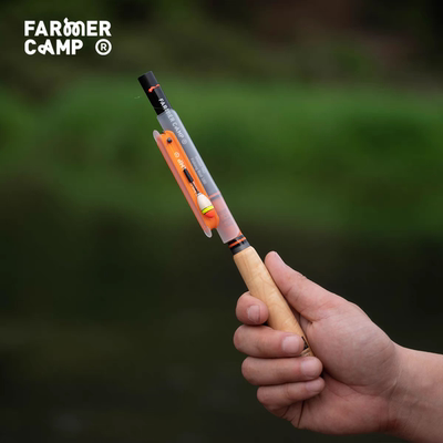 Farmer Camp小物竿收线器高弹硅胶不伤鱼竿天展竿定位竿防滑保护