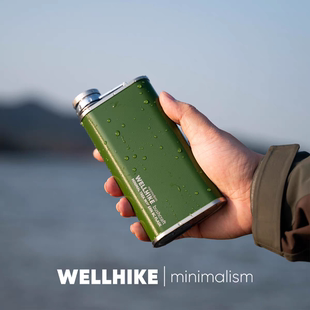 WELLHIKE户外BC简行酒壶 270ml容量咖啡液燃料煤油瓶节日礼物出口