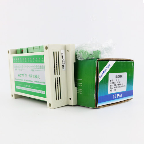 奥仪AOYI多路8路智能温度控制器模块TC-8温控仪表高精度多通道