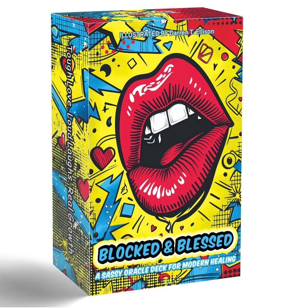 Blocken&Blessed Oracle口红神谕卡天地盖12×7cm 英文卡牌游戏