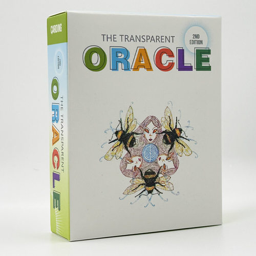 The Transparent Oracle 透明神谕卡PVC塑料英文桌游游戏卡牌