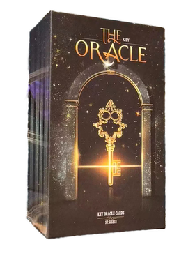 原创The Key Oracle 钥匙神谕卡 天地盖12X7 CM英文卡牌游戏 80张