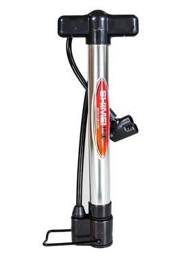 仕美加长打气筒篮球足球排球自行车手动小充气筒小车铝合金打气筒