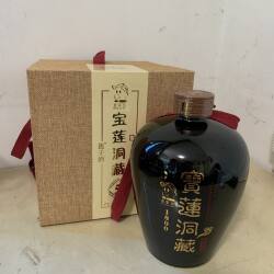 杭州建德特产里叶农家宝宝莲洞藏原酱莲子酒52度1.5L*1礼盒装5年