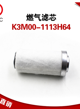 低压滤芯K3M00-1113H64燃气滤芯适配玉柴天然气发动机原厂配件