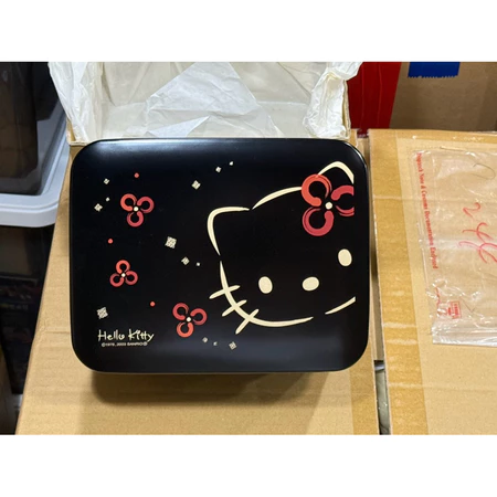 全新未使用 山中涂 凯蒂猫 Hello kitty 双层 便当盒
