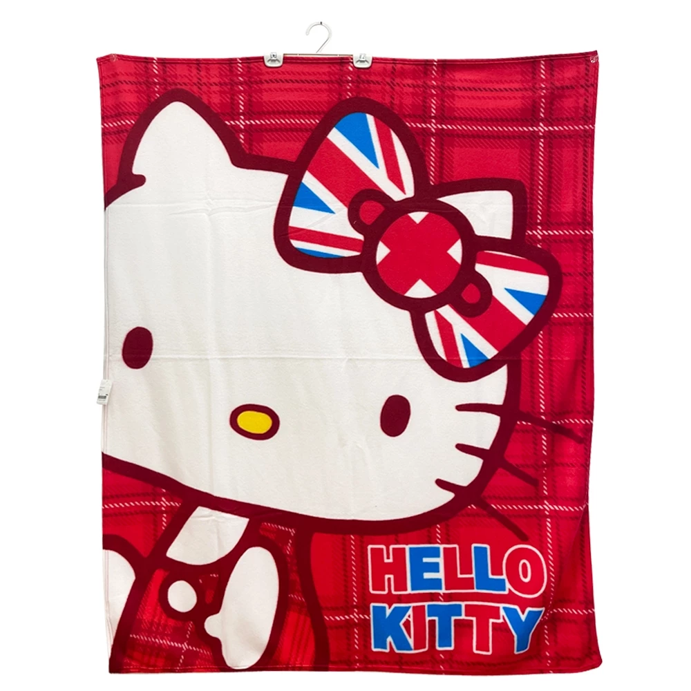 三丽鸥 HELLO KITTY 保暖刷毛毯 120*150CM 台湾制