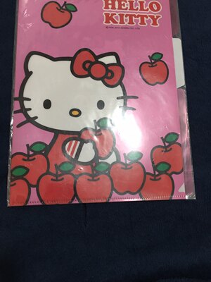 三丽鸥 HelloKitty 台湾制 A4 文件夹 KC 绝版收藏