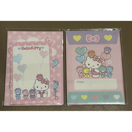 三丽鸥 HelloKitty 信封信纸组（小）