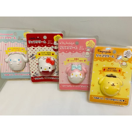 日本三丽鸥 护唇球 球型护唇膏~ 凯蒂猫 kitty护唇膏 护手霜