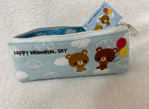 日本Kamio Japan Happy Memorial Sky快乐熊铅笔盒笔袋