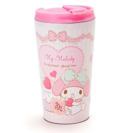 正版Sanrio美乐蒂不锈钢随行杯12oz My Melody 2015年绝版收藏