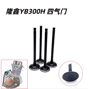 华洋T4L卒玛S6 K8R恒舰S1S7克维思K23隆鑫YB300H平衡轴发动机气门