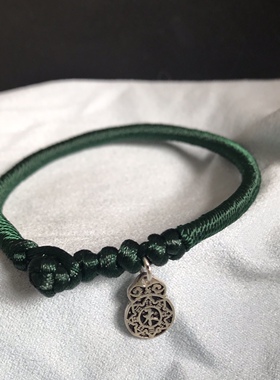 五行补木手链加银牌 木令牌五行缺木补救