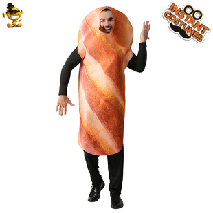 万圣节成人搞笑趣味面包服装派对表演演出服装cosplay游戏服男女
