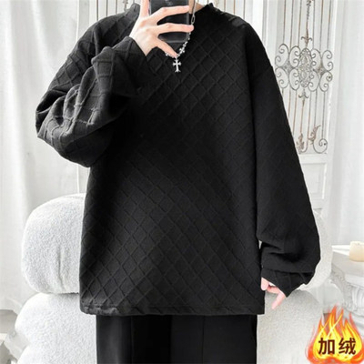 打底衫套头外套加绒卫衣