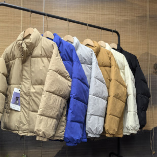 立领面包服宽松休闲棉袄加厚棉衣外套 冲锋棉服情侣款 MY02冬季 新款