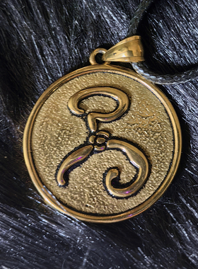 吊坠钛钢克苏鲁黄衣之主哈斯塔