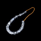 喜马拉雅象神山水晶念珠 纯净之韵