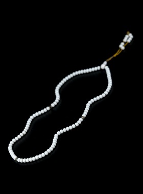 20世纪喜马拉雅原生态莹雪百八琉璃念珠