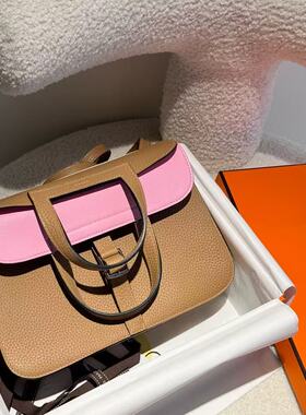 新款蜡线手缝｜进口TC牛皮Halzan25马蹄包单肩手提斜挎手工女包