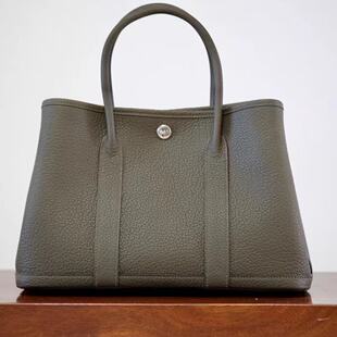 TC牛皮花园包GARDEN原厂NEGONDA皮料手工缝蜜蜡线H家风格花园女包