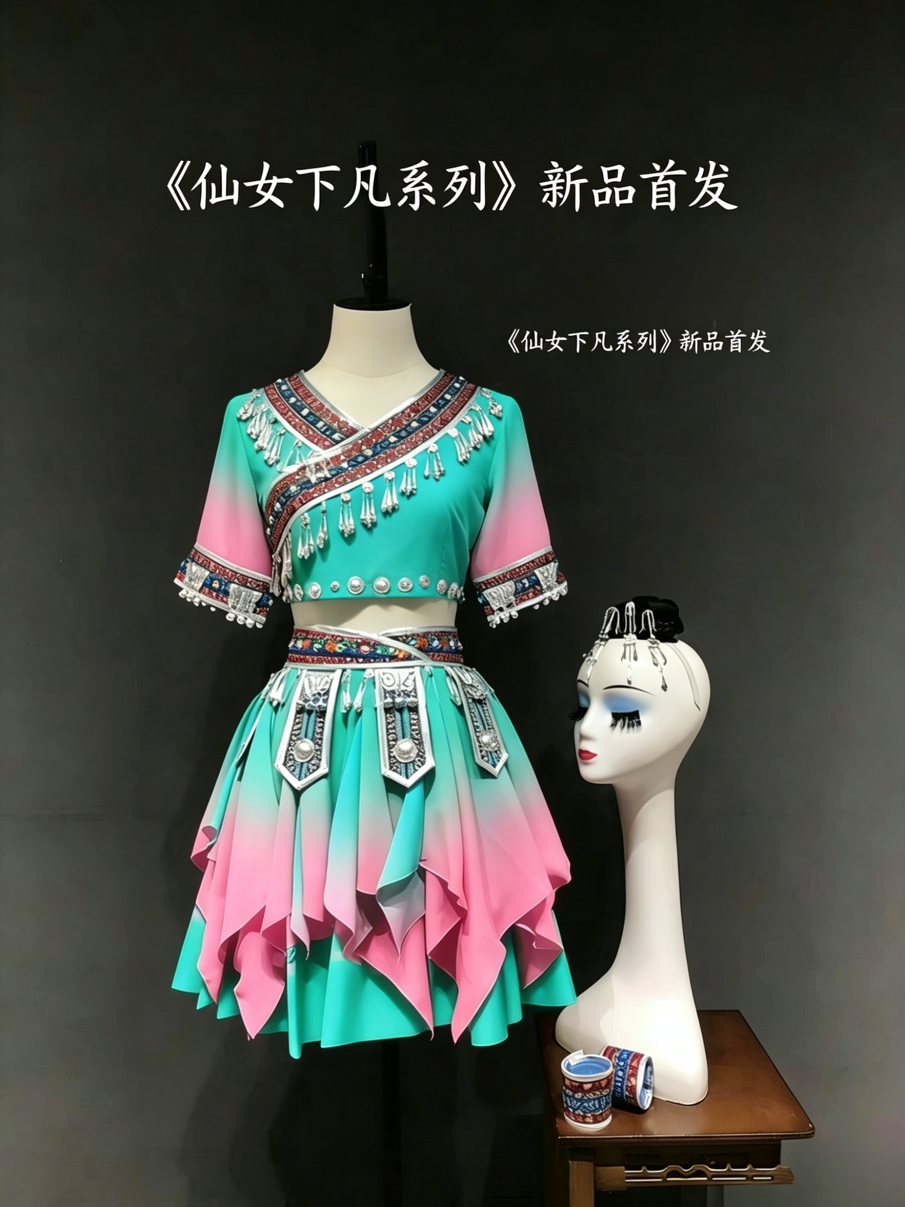 2026新款六一儿童少数民族舞壮族苗族侗族瑶族彝族服饰图片