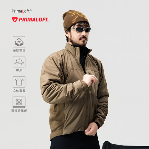 TORAY AIRTASTIC 棉服PrimaLoft金标p棉60g/m连帽外套