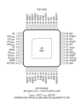 原装  LTC3871ELXE LTC3871ILXE LTC3871HLXE LTC3871 QFP现货
