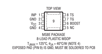 LTC4440AIMS8E-5 LTC4440AHMS8E-5 LTC4440AMPMS8E-5 LTC4440A-5