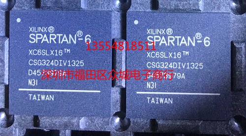原装  XC6SLX16-N3CSG324I XC6SLX16-N3CSG324 BGA 现货可直拍