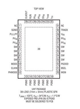 原装  LTC3415EUHF LTC3415 QFN 现货可直拍