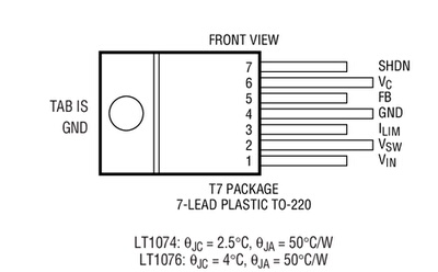 原装全新 LT1074CT7 LT1074IT7 LT1074 TO220 现货