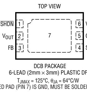 原装  LTC3459EDCB LTC3459 DFN-6现货