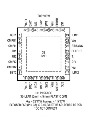 原装  LT3692AEUH LT3692AIUH LT3692AHUH LT3692A QFN 现货