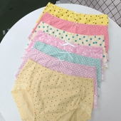 新下线外贸原单纯棉日系黛家无痕三角内裤 大码 3条起 棉老好了 包邮