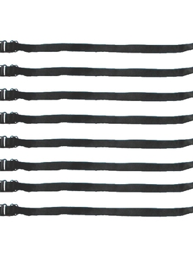 9字钩葫芦扣吊袜带手工DIY配件辅料黑色吊带丝袜扣肩带美背防滑扣