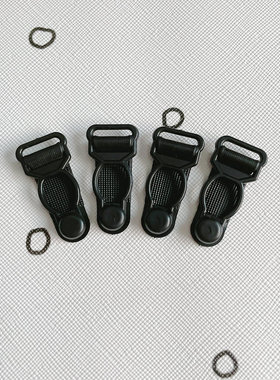10个装吊袜带扣子吊带袜夹子套装DIY配件葫芦扣内衣高筒丝袜防滑