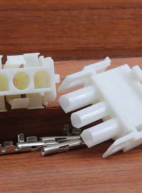 电线连接器接插件公母接线端子3P接线端子6358电梯接头货梯接线器