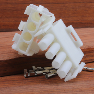 电线连接器接插件接线端子4P公母随行电缆电梯接头货梯接线器6358