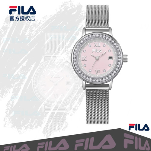 FILA斐乐轻奢小众实用女士石英腕表送女友生日礼物精致高级感6866