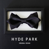 柔光高级感伴郎结婚新郎婚礼男士 海德公园 钻石结 黑色领结领花