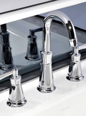 科勒K-7503T/7501T雅琦 三孔台盆龙头/浴缸龙头