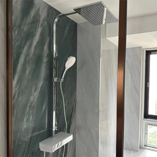 科勒K-23860/23861/23749艾贝+灵控恒温三出水淋浴花洒单功能头顶