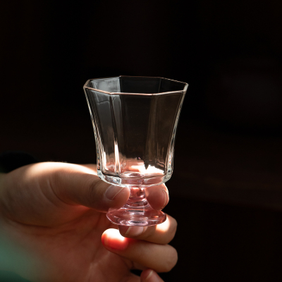 高硼硅玻璃杯高脚杯茶杯